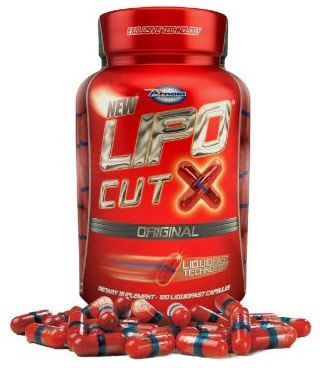LIPO CUT ARNOLD NUTRITION X ORIGINAL 120 CÁPSULAS